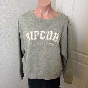 Rip Curl Green Crew Sweatshirt Sz S